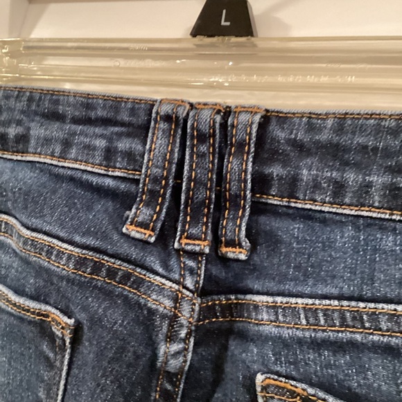 Kut from the Kloth Women's Dark Blue Boyfriend Jeans 8 - Picture 4 of 11